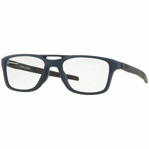Oakley Rectangular Eyeglasses Blue W/Demo Lens